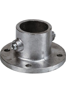 Base aluminio para tubos voladero