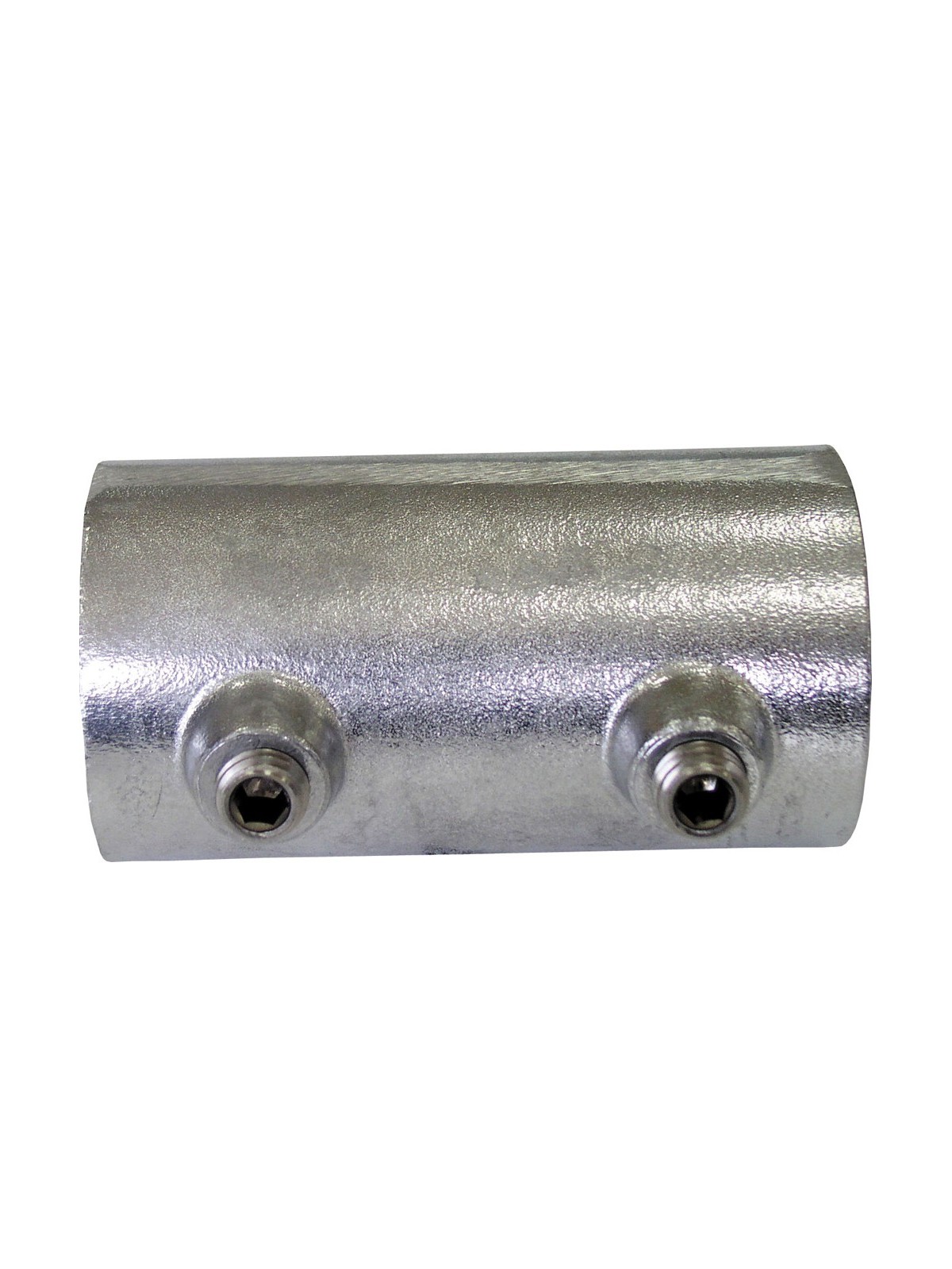 Inserción empalme aluminio tubo