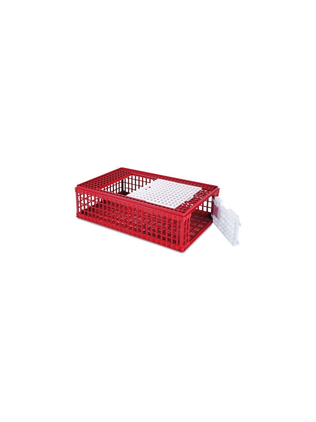 Jaula de Plástico para Transporte de Aves