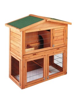 Caseta madera gallinas-conejos Praga