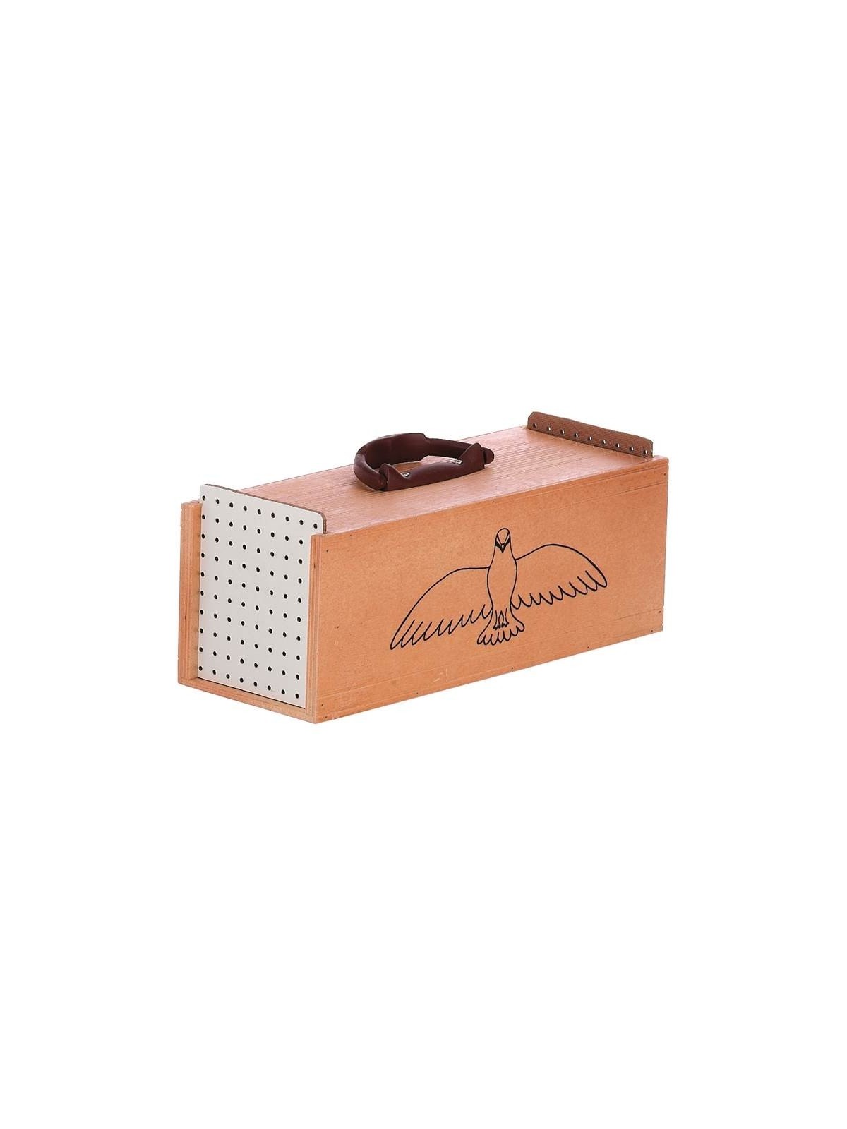 Transportin de Madera para Palomas