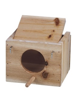 Nido de madera para pájaros nº1