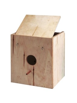Nido de madera para pájaros nº4