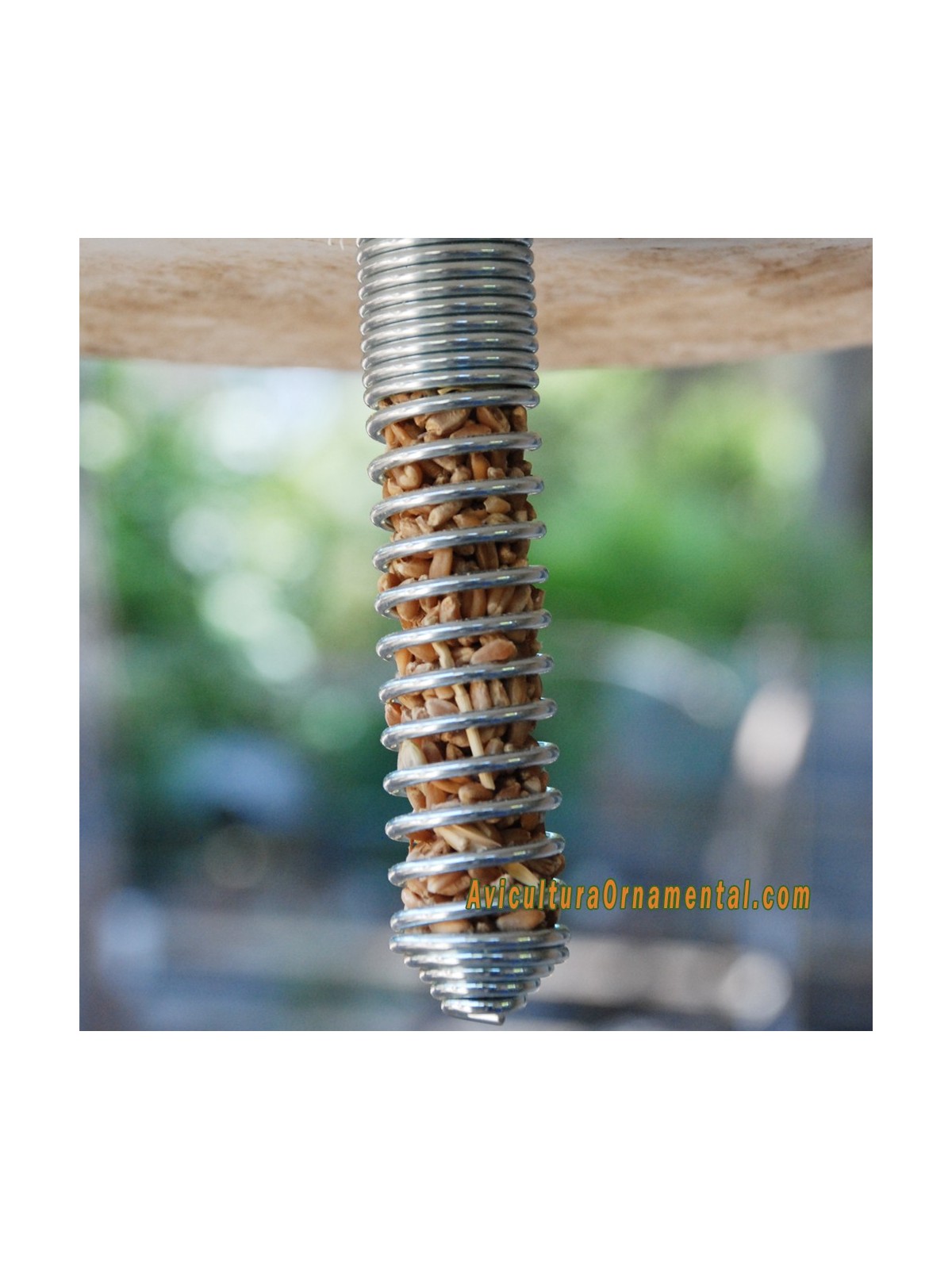 Comedero espiral de campo pequeño
