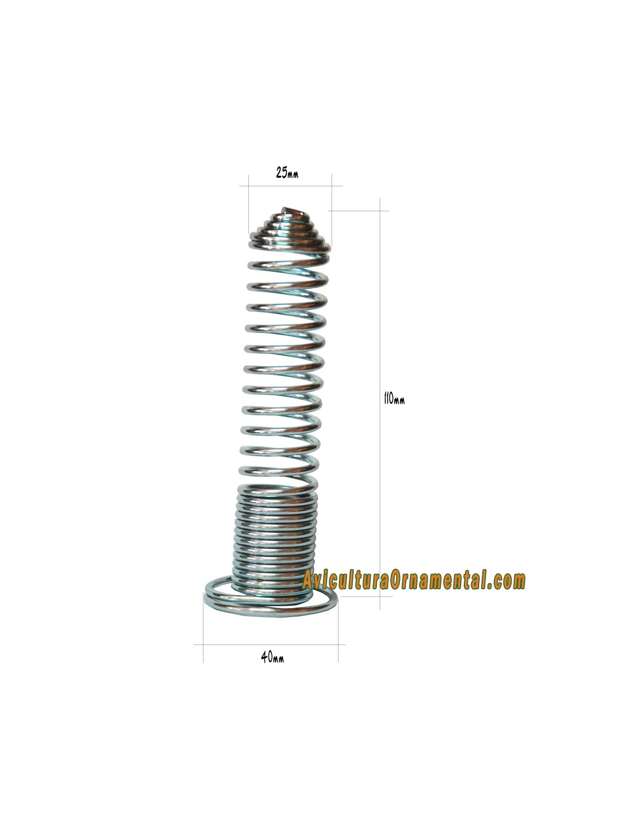 comedero espiral para perdices