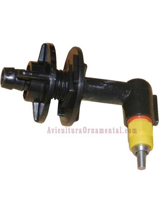 Bebedero chupete multi-direccional mariposa para gallinas, pollos, pollitos y aves de corral