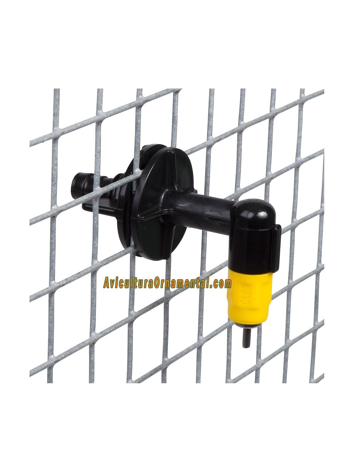 Bebedero chupete multi-direccional mariposa para gallinas, pollos, pollitos y aves de corral