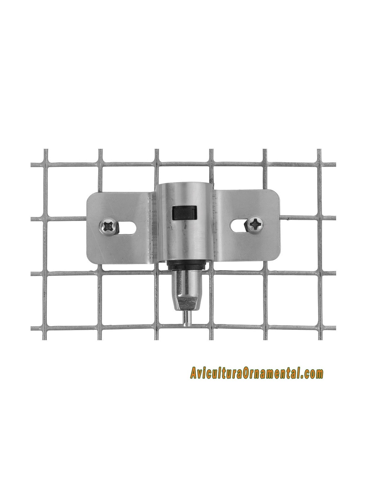 Bebedero chupete acero inox.