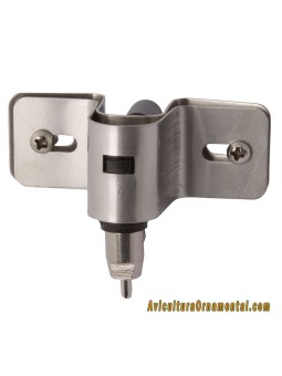 Bebedero chupete acero inox.