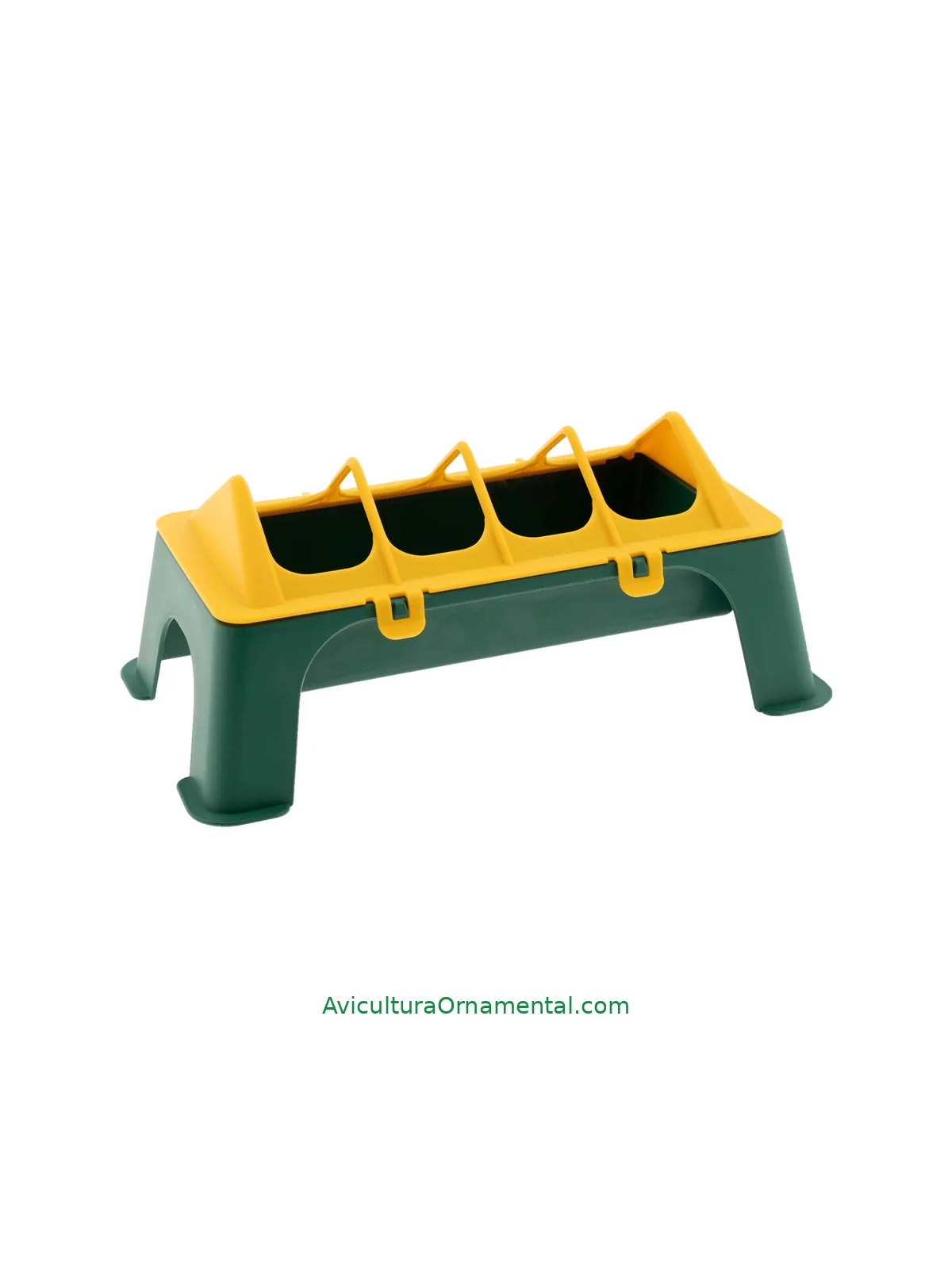 Comedero Lineal Elevado para Gallinas 30 cm