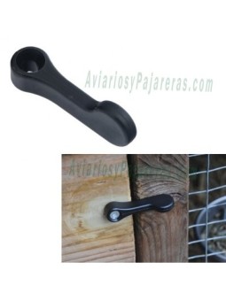 Cierre de puerta para jaulas/incubadoras